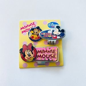 Golf ball marker Mickey and Minnie Mouse set